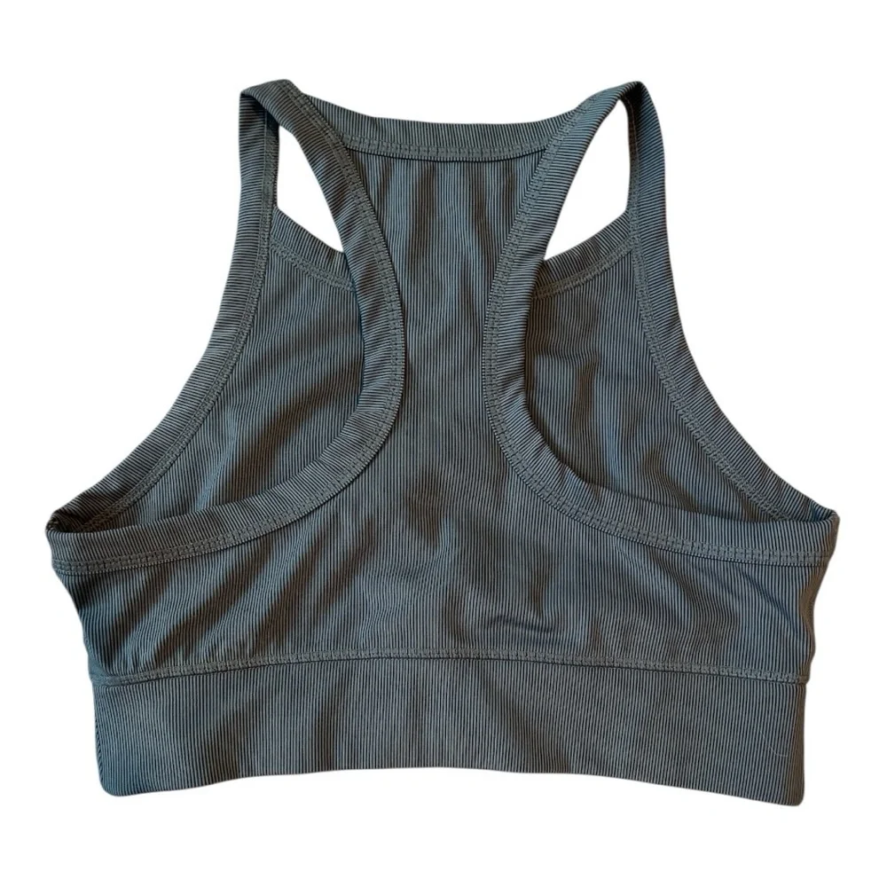 Z Supply Gray Compression Sports Bra